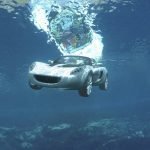 First submarine car