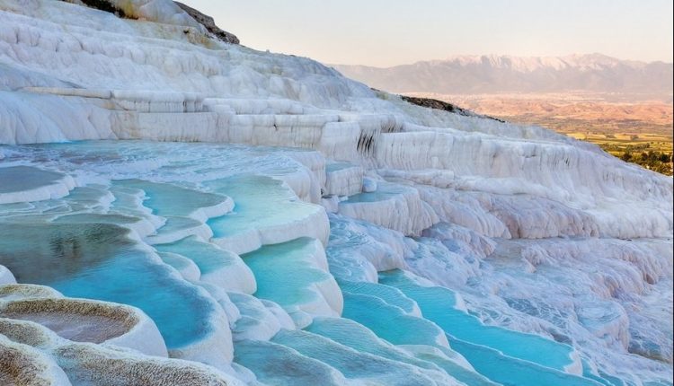 Pamukkale Travertine Terraces, Turkey Extra-ordinary and Exceptional Pools; Soak Yourself Up