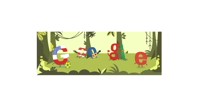Google Doodles Of FIFA World Cup 2014 