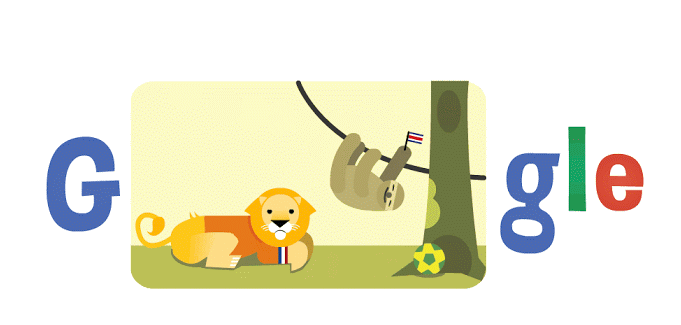 Year In Review; Ever So Awesome and Creative Google Doodles Of FIFA World Cup 2014 