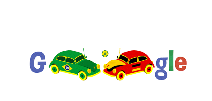 Year In Review; Ever So Awesome and Creative Google Doodles Of FIFA World Cup 2014 