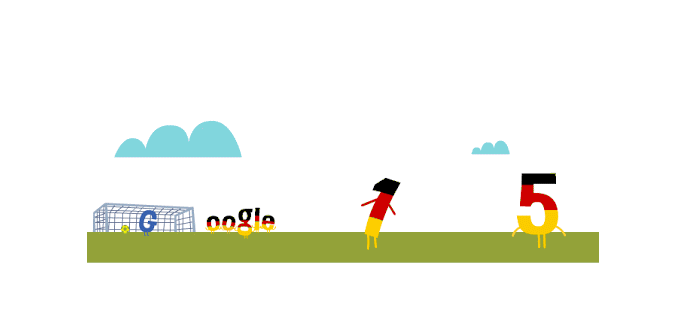 Year In Review; Ever So Awesome and Creative Google Doodles Of FIFA World Cup 2014 