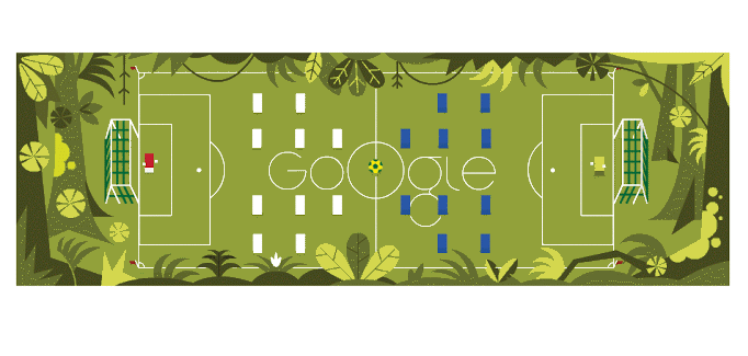 Google Doodles Of FIFA World Cup 2014