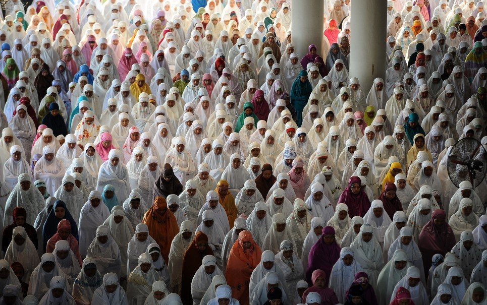 Indonesian Muslims Celebrate Eid Al-Adha