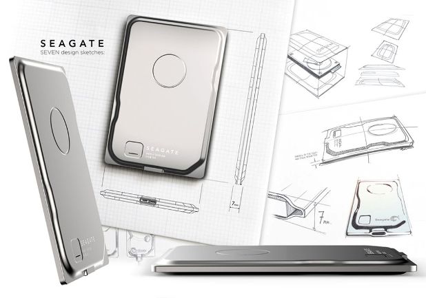 Seagate Seven World’s Slimmest Portable Hard Disk