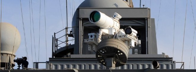 US Navy Test Fired New 30 Kilowatt Laser Weapon System