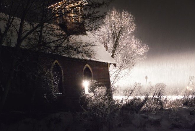 Church In The Snow (3)