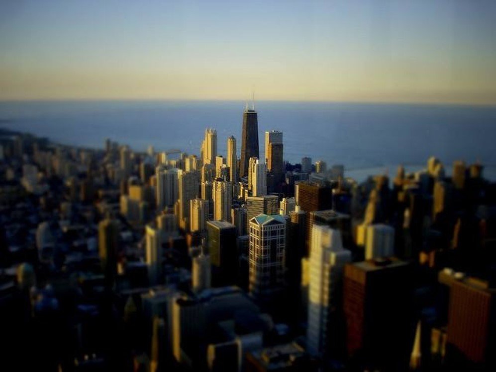 Chicago Skyline by Spencer D Hughes