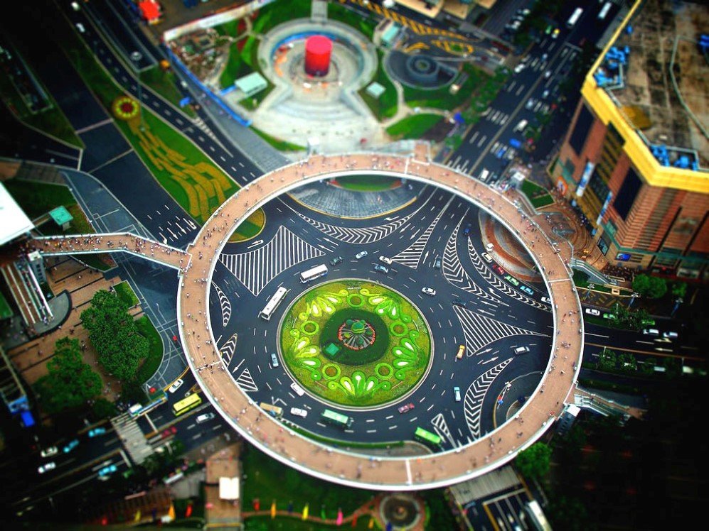 Miniature Shanghai by Nicolas Rollier