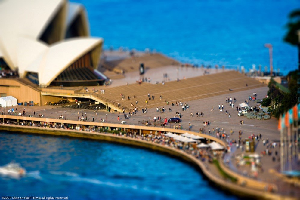 My Miniature City of Sydney by Chris Tolmie