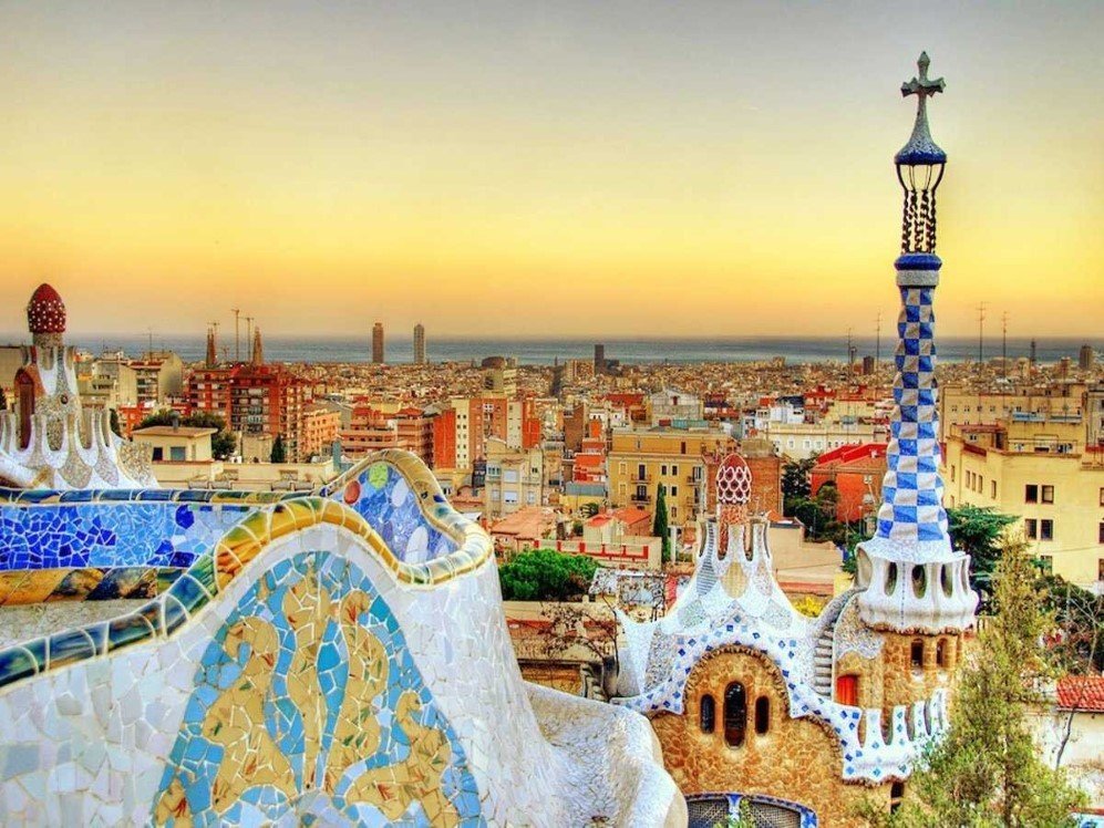 Park Güell, Barcelona, Spain