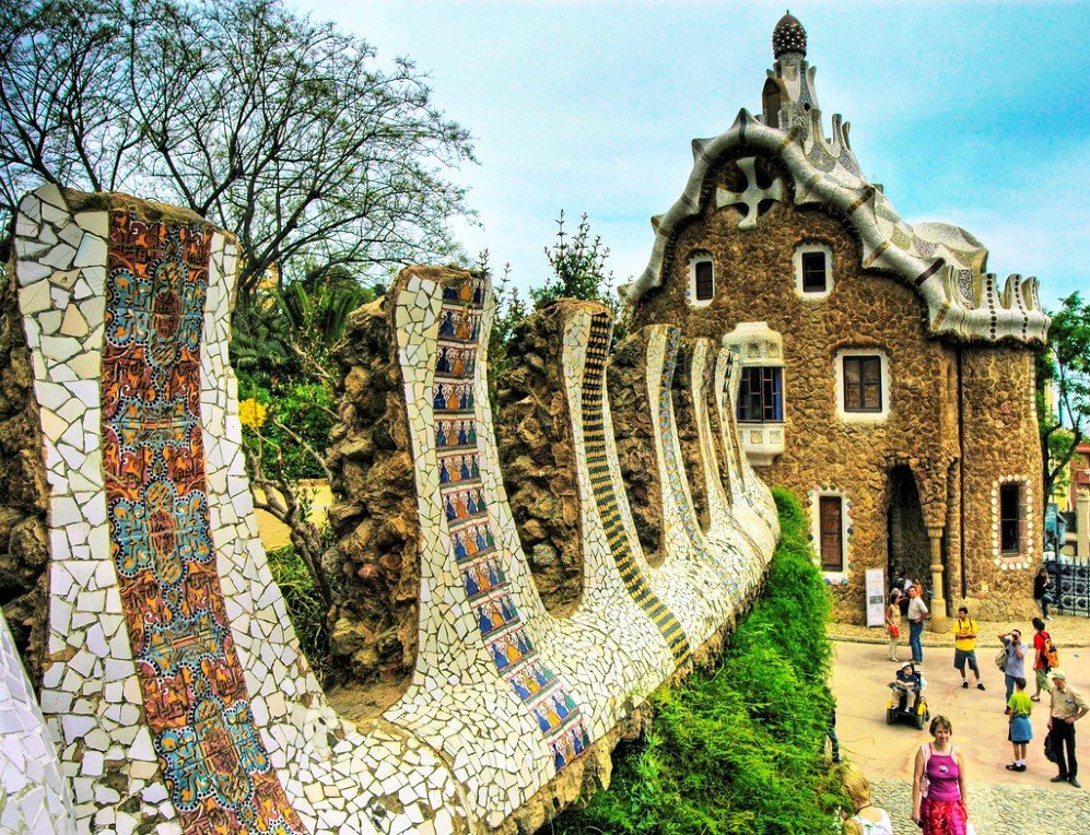 Park Güell, Barcelona, Spain