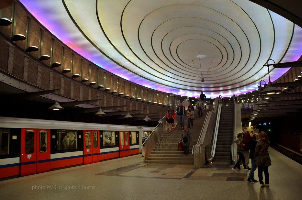 Plac Wilsona Station, Warsaw, Poland