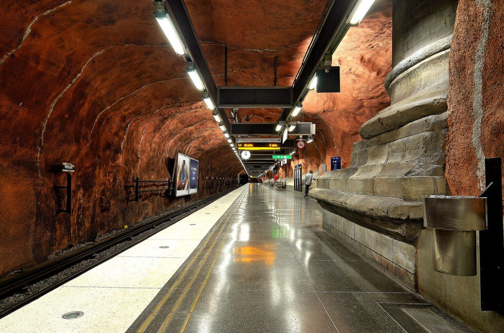 Radhuset Station, Stockholm, Sweden