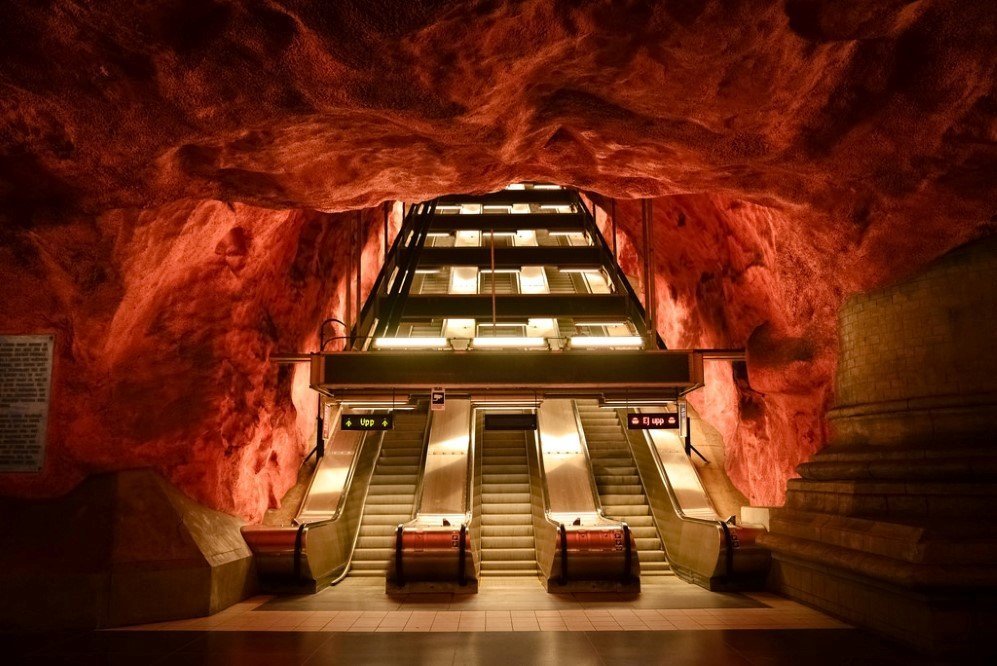 Radhuset Station, Stockholm, Sweden