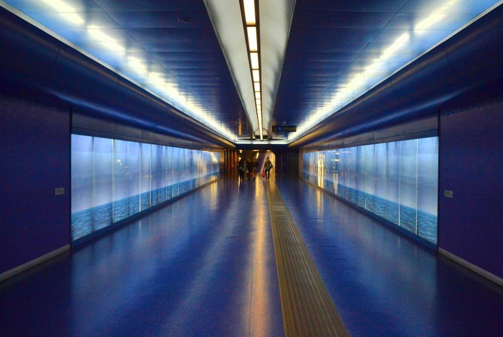 Toledo Metro Station, Naples, Italy