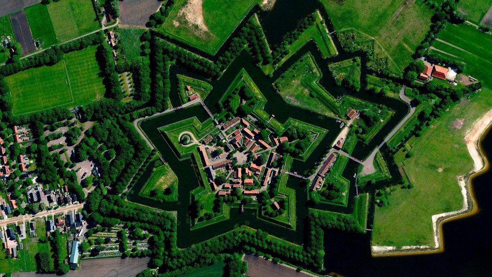 Bourtange star fort