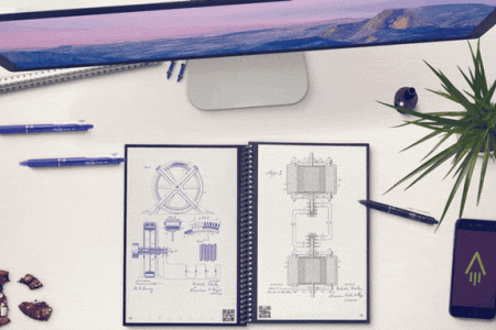 This Smart Reusable Notebook Wants You to Go Paper-free