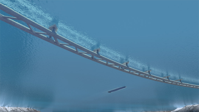 Norway Underwater Traffic Tunnel 1