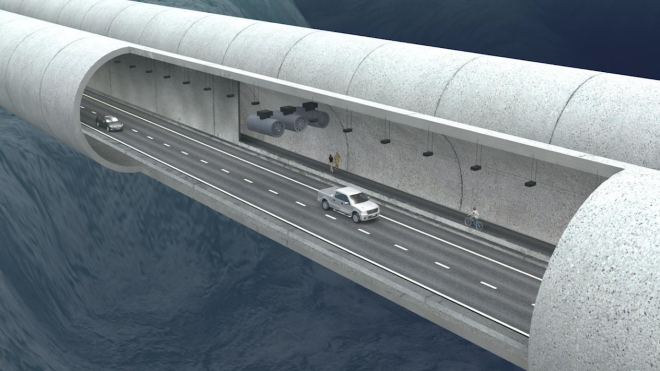 Norway Underwater Traffic Tunnel 8