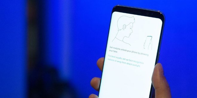 Samsung Galaxy s8 Facial Recognition