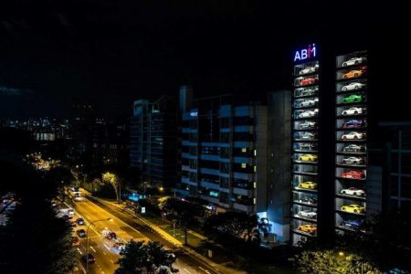 150-Feet Tall ‘Car Vending Machine’ is Dispensing Luxury Cars in Singapore