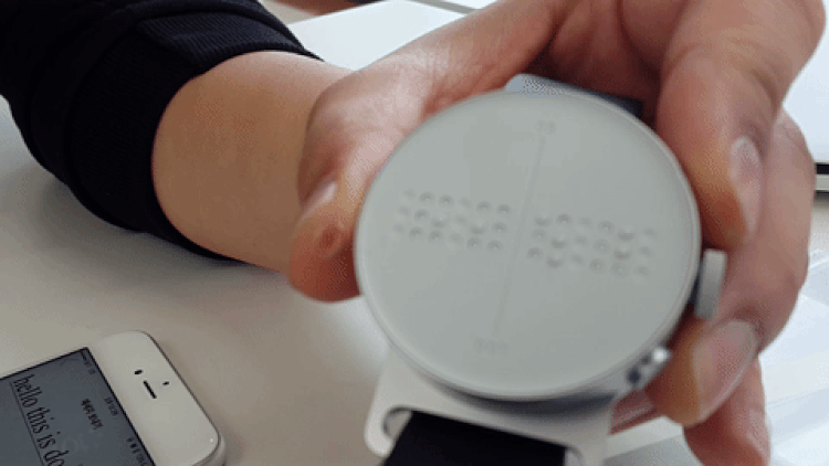 Dot Braille Smartwatch 1