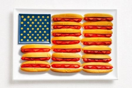 National Flags Made Out of Food That Will Satiate Your Tastebuds