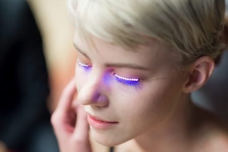 Light Up Your World With These Bizarre LED Eyelashes