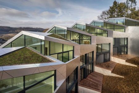 Metaform Designs Super Sleek Collective Housing Unit In Luxembourg