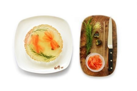 Hong Yi Creates Amazing Illustrations With Food