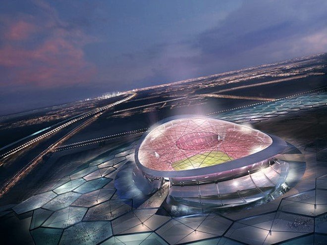 Lusail Iconic Stadium in Al Daayen 2