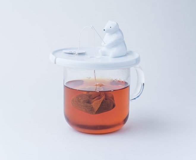 Polar Bear Tea Bag Holder 2