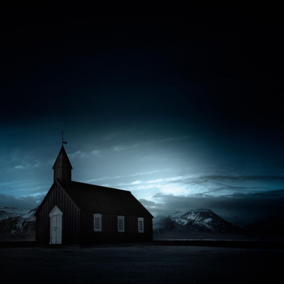 The Black Church Búðir Snæfellsnes Peninsula