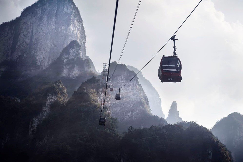 Tianmen Mountain Cableway Custom
