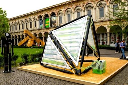 Urban Algae Canopy promises to generate oxygen equivalent to 4-hectare forest