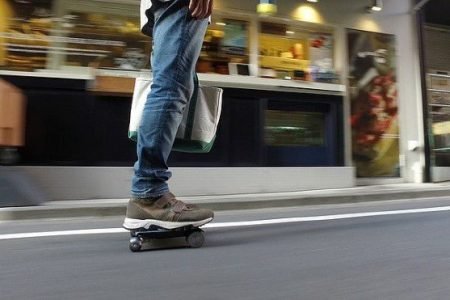 Japanese inventor revealed a tiny transporter that fits into your bagpack