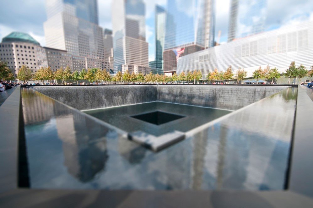 World Trade Centre Memorial site New York