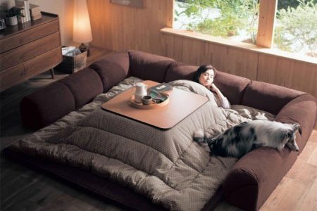 This cozy furniture piece will never let you leave your bed again
