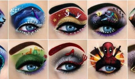 Visual Artist Turns Eyelids Into Canvases With Her Amazing Makeup Art