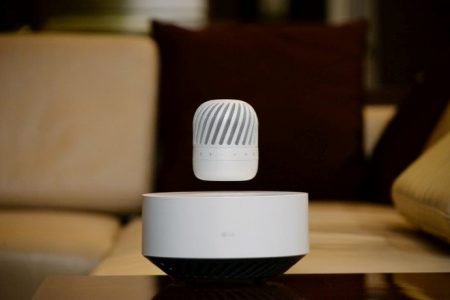 LG’s bluetooth speaker levitates and rotates in mid-air while you enjoy music