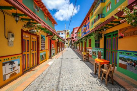 This Tiny Colombian Town Is Bursting With Vibrant Colours!