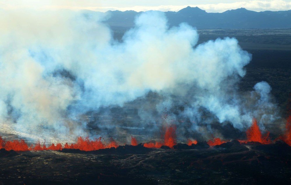 11. Bardarbunga Volcano Eruption