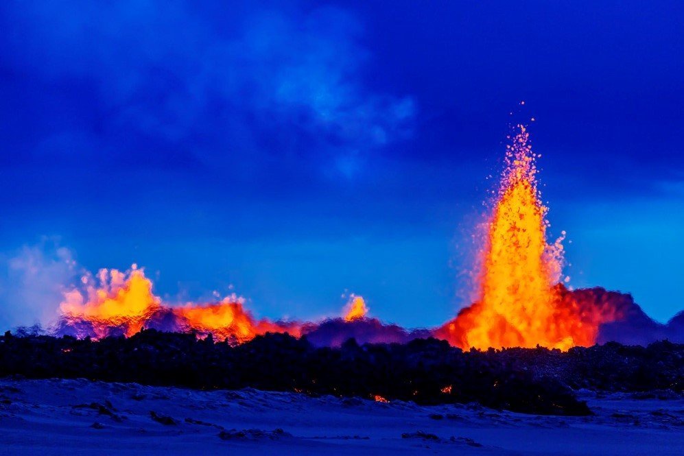 8. Bardarbunga Volcano Eruption