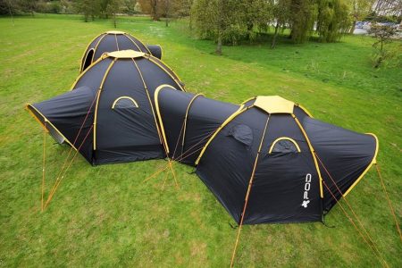 Modular POD Tent Lets You Build Up Multi-Rooms For A Perfect Family Camping Getaway!