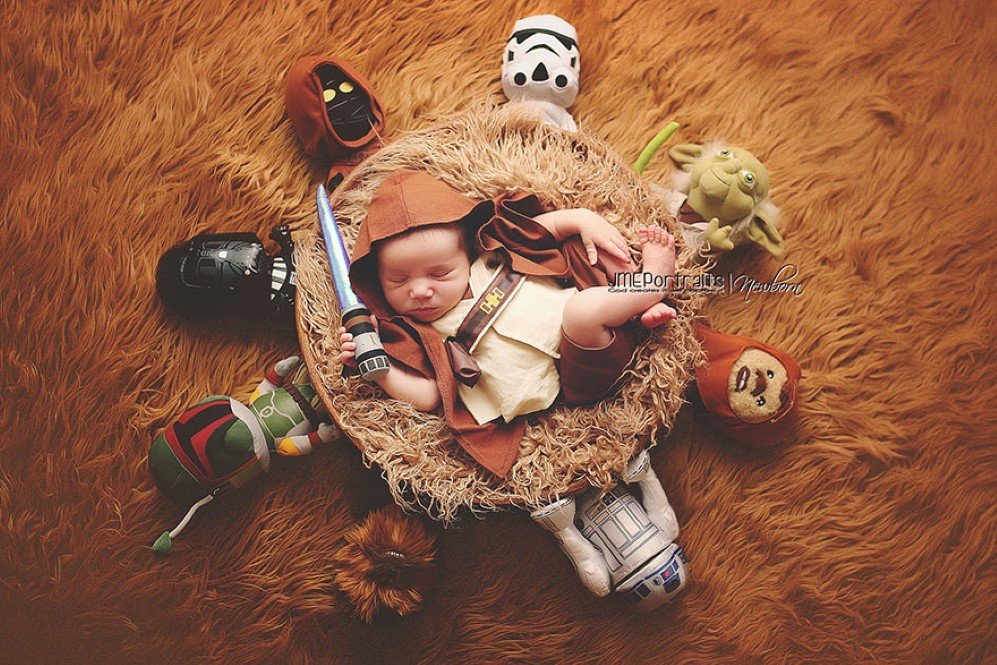 Baby Luke Skywalker