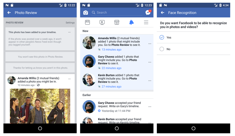 Facebook Facial Recognition