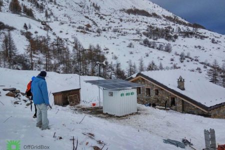 Off grid box delivers clean drinking water and power anywhere and to everyone!