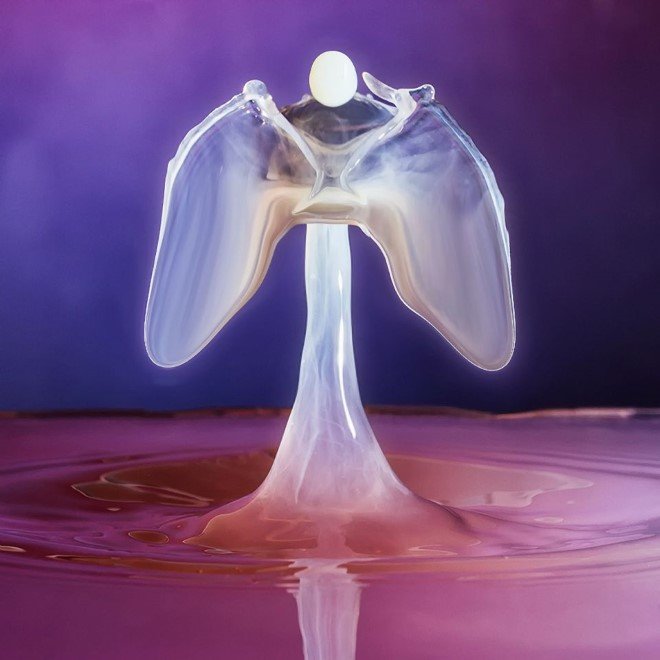 One of Ronnys artworks that looks like an angel.