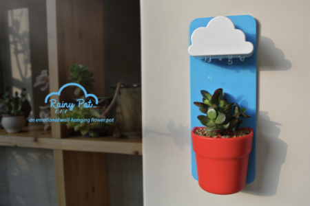 Insanely cute self-watering rainy pot is all you need if you are a nature lover